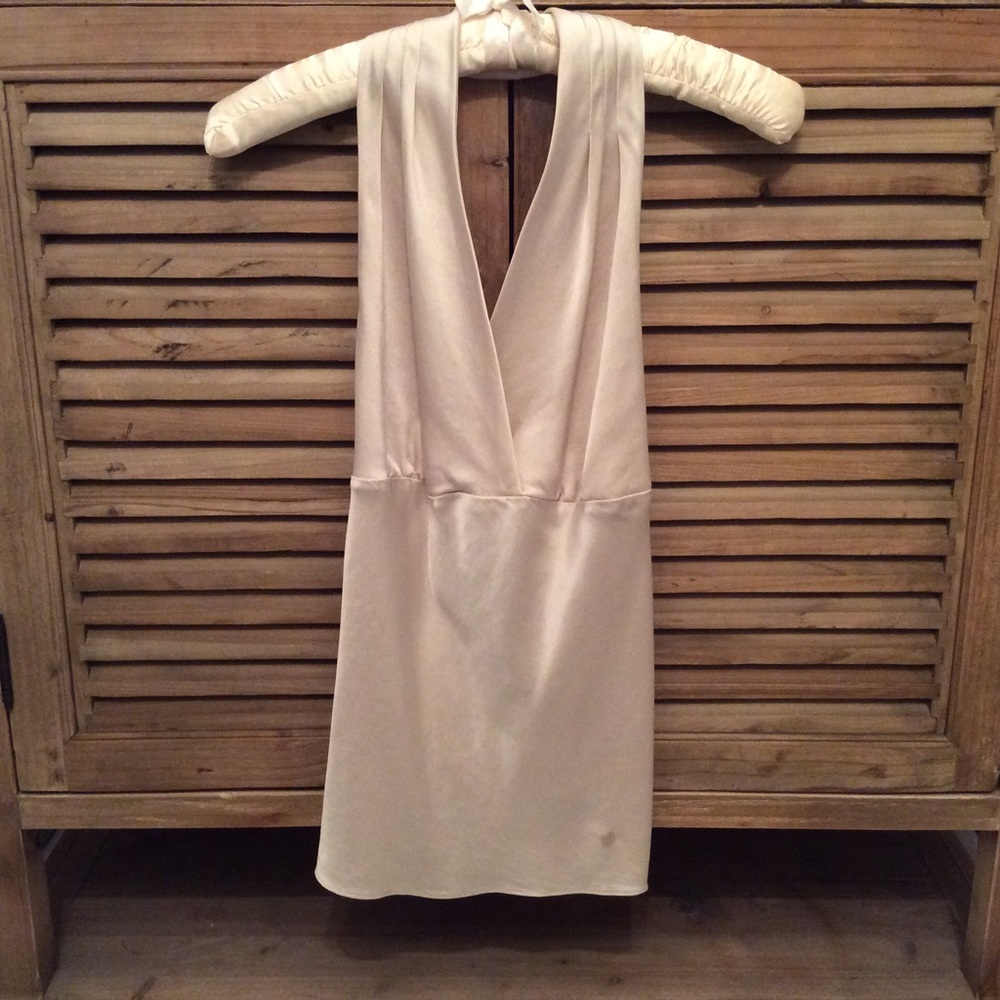 Express silk halter tank